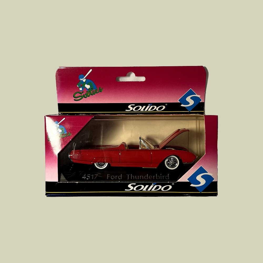Solido Car Collectible | Ford Thunderbird